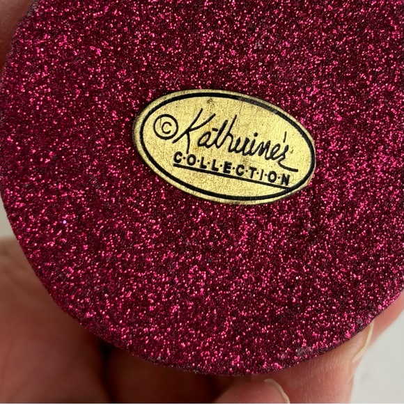 Katherine’s Collection-Whimsical Orange Flocked Duck on box-vintage - Picture 10 of 11